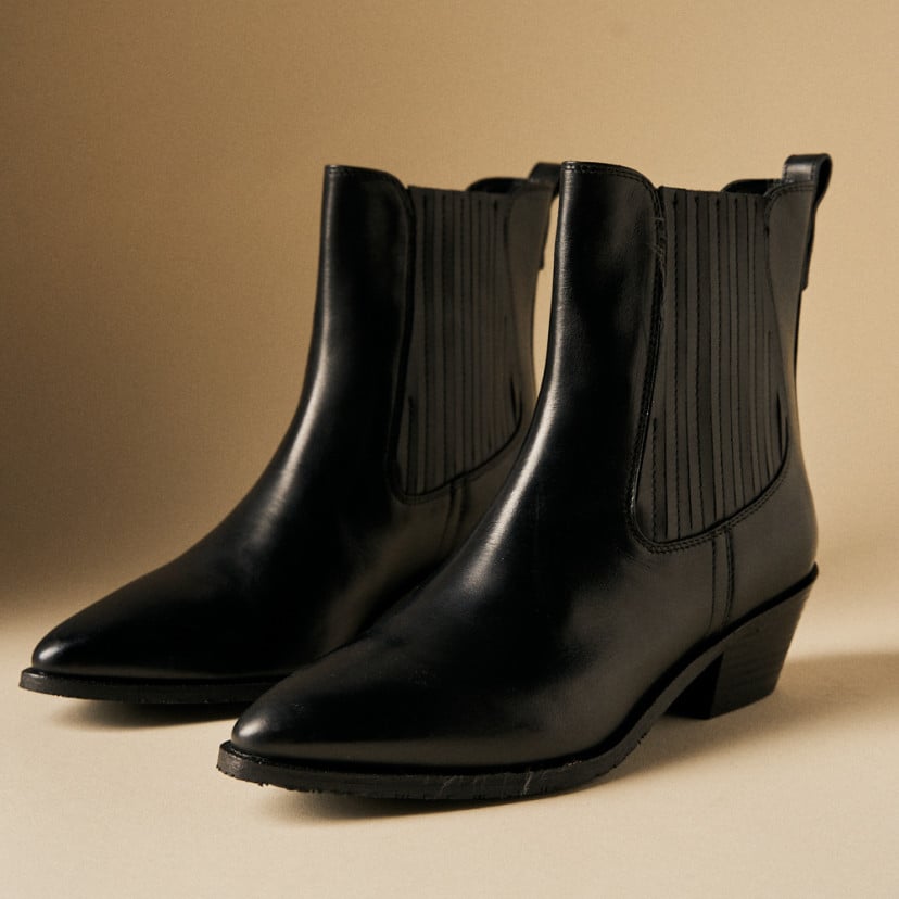Stivaletto cowboy Vera da donna in pelle