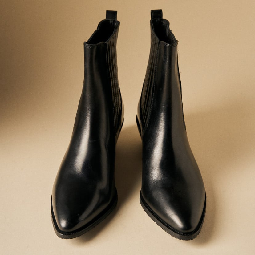 Stivaletto cowboy Vera da donna in pelle