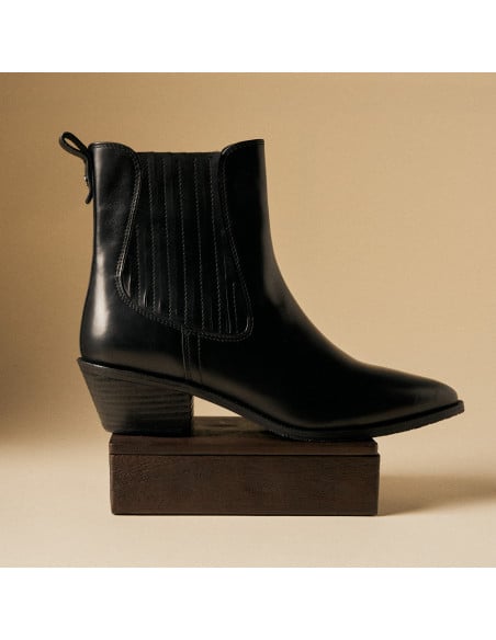 Stivaletto cowboy Vera da donna in pelle
