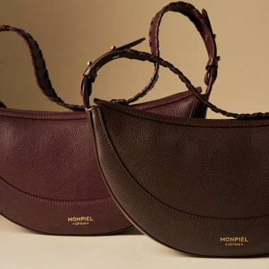 Gaucho-Ledertasche mit gestepptem Henkel 2