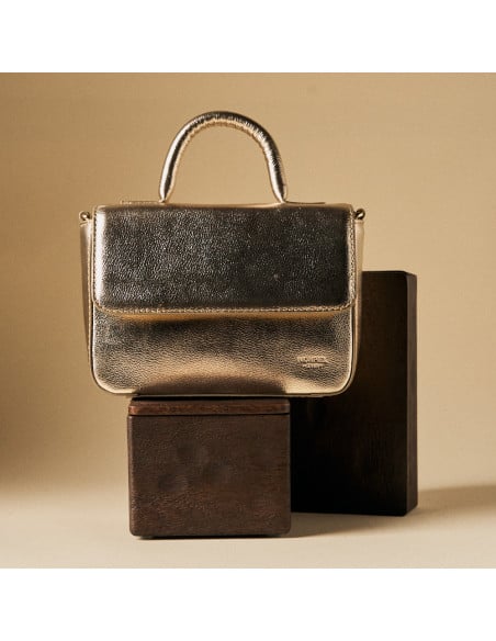 Bolso de Piel Pequeño Armado | MONPIEL