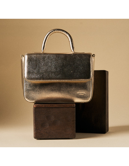 Kleiner Lederhandtasche Bewaffnet | MONPIEL