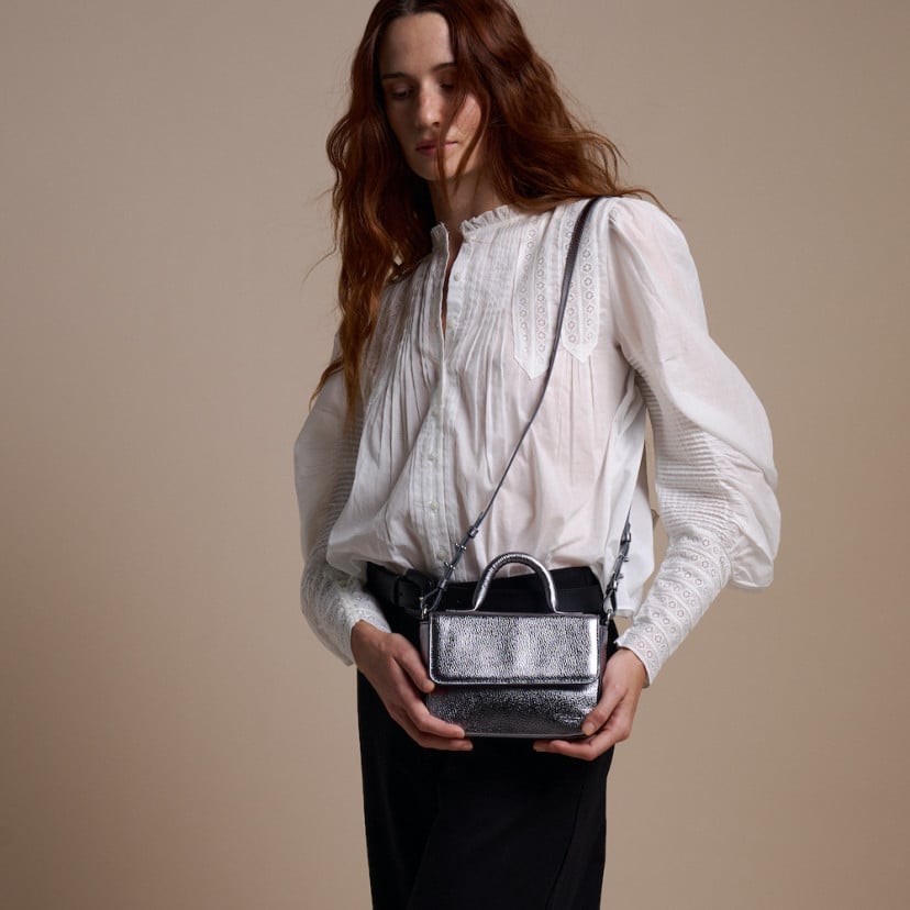 Petit Sac en Cuir Armé | MONPIEL