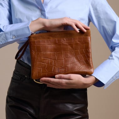 Women’s Leather Clutch | MONPIEL 2