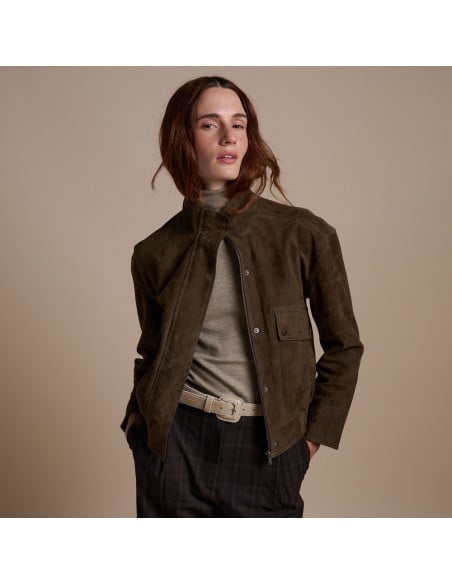 Chaqueta Bomber de Ante | MONPIEL