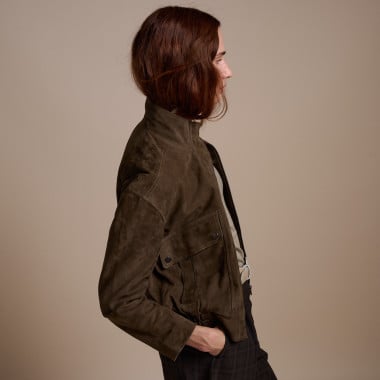 Chaqueta Bomber Ante | MONPIEL