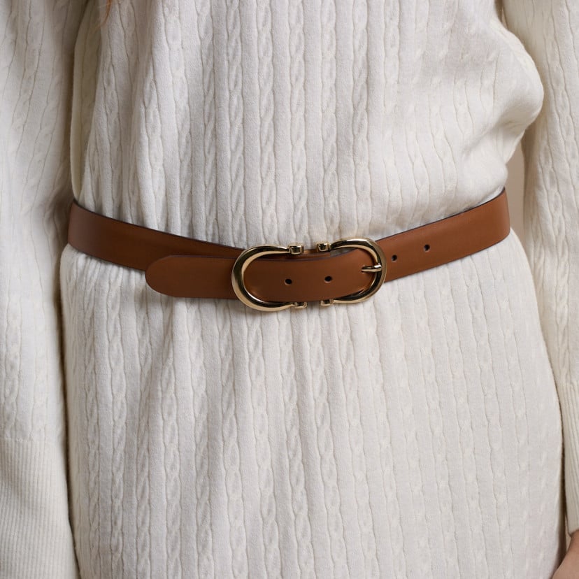 Ceinture double boucle femme | MONPIEL