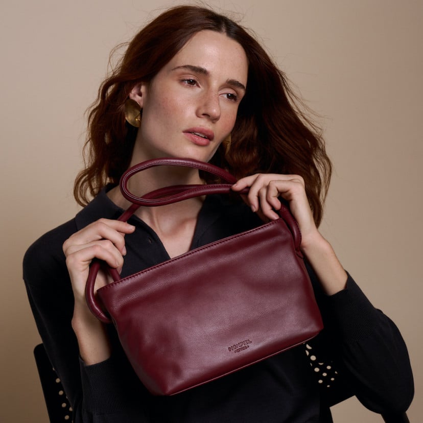 Borsa piccola con nodi | MONPIEL