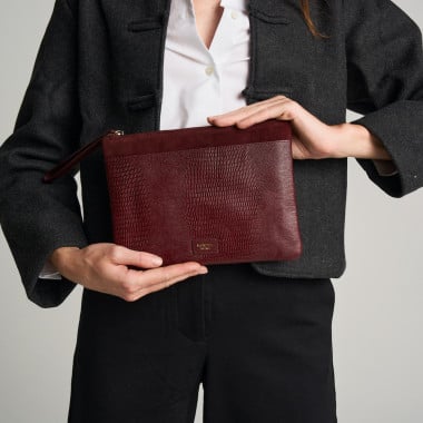 Women’s Leather Clutch | MONPIEL