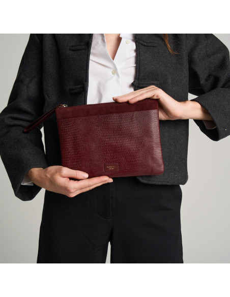 Women’s Leather Clutch Bag | MONPIEL