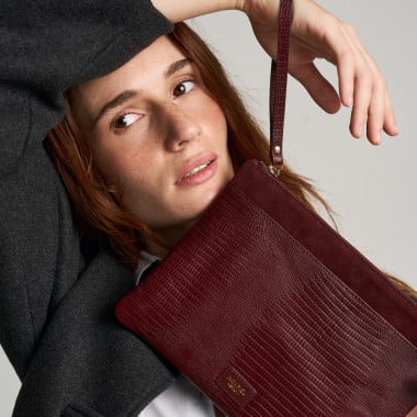 Cartera de Mano de Piel para Mujer | MONPIEL 2