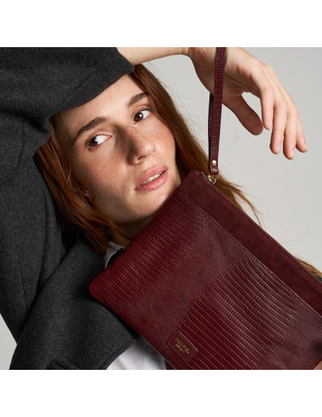 Cartera de Mano de Piel para Mujer | MONPIEL