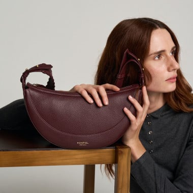 Bolso de Piel Gaucho Asa Costura 2