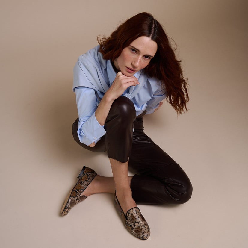 Slipper de Piel Felisa | MONPIEL