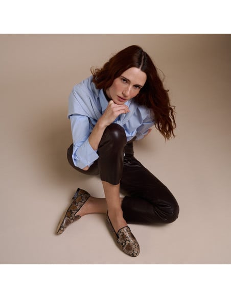 Slipper in Pelle Felisa | MONPIEL