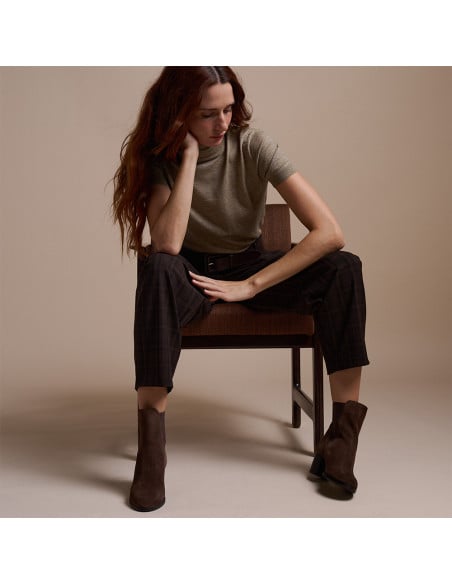 Marcela Leather Ankle Boot | MONPIEL