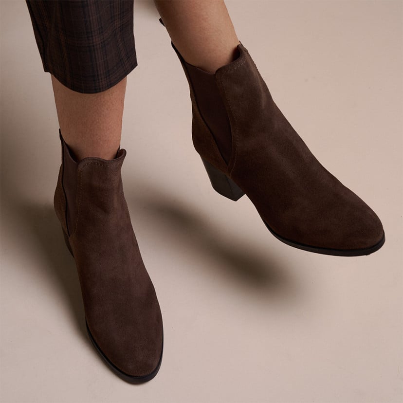 Marcela Leather Ankle Boot | MONPIEL