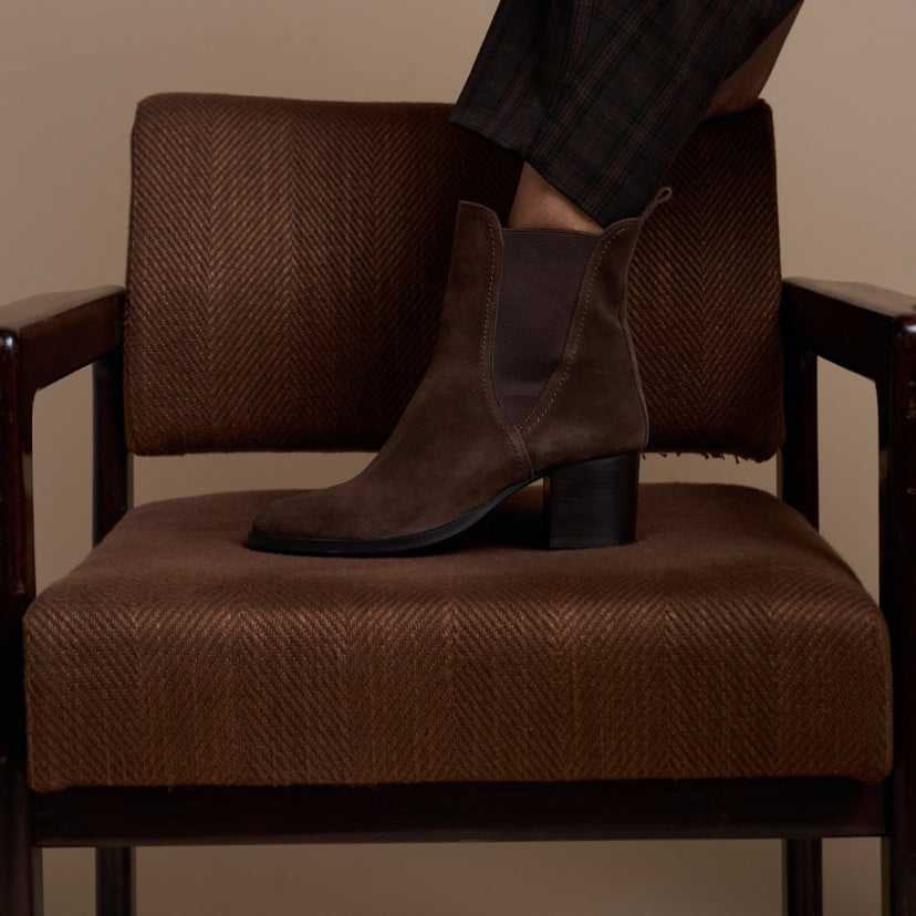 Marcela Leather Ankle Boot | MONPIEL