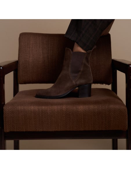 Marcela Leather Ankle Boot | MONPIEL