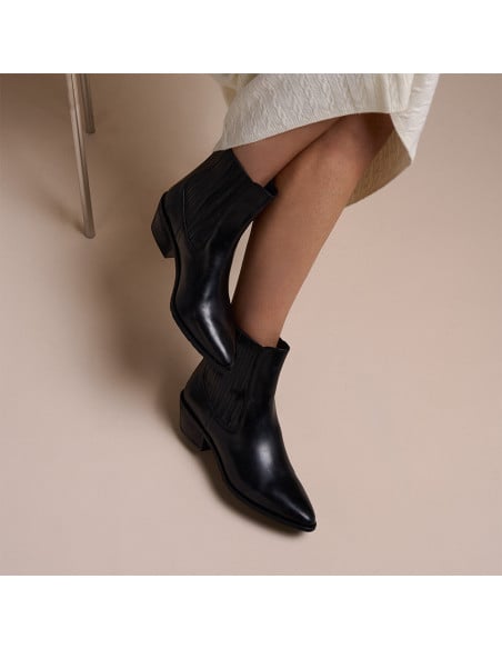 Stivaletto cowboy Vera da donna in pelle