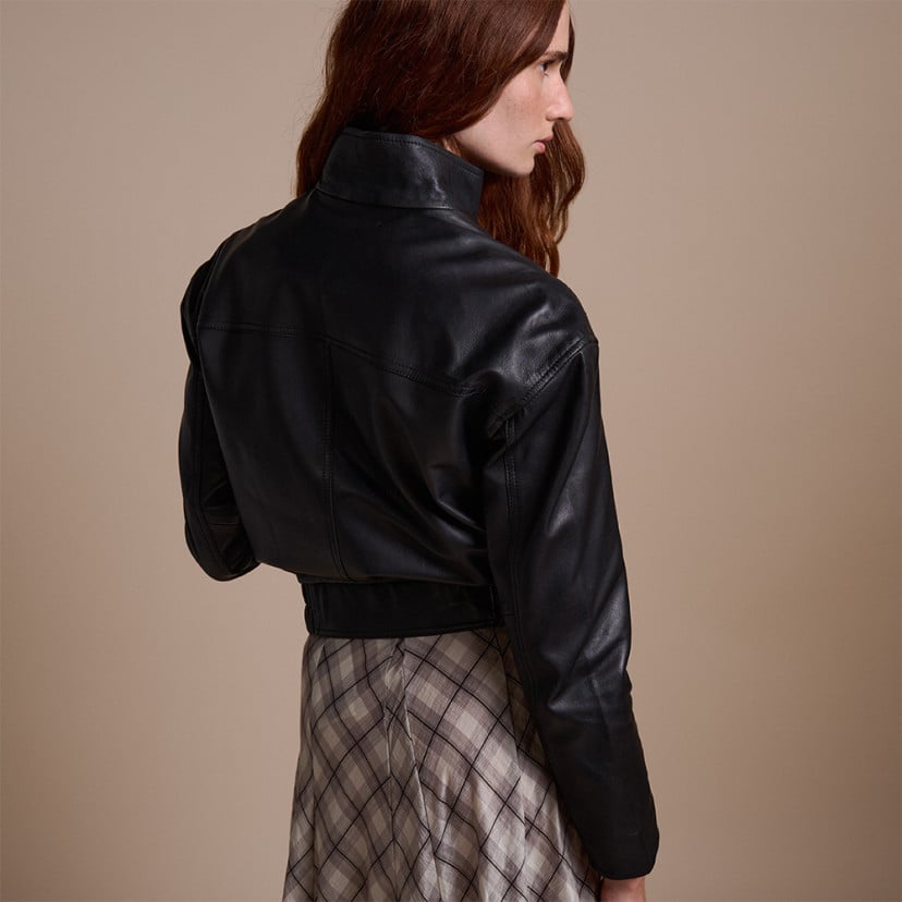 Giacca Bomber in Nappa | MONPIEL