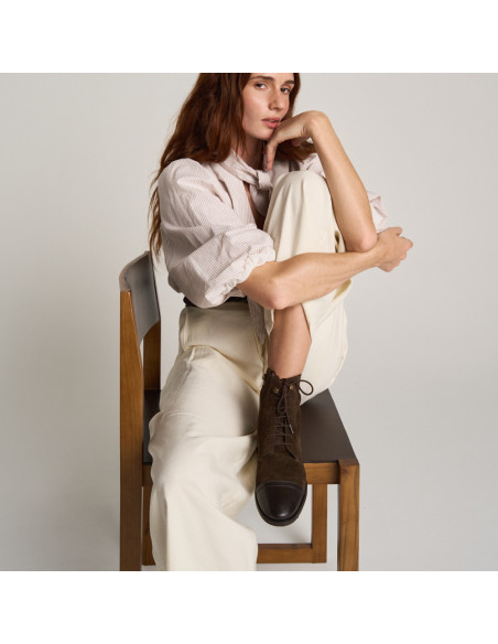 Schnürstiefelette für Damen Satur | MONPIEL
