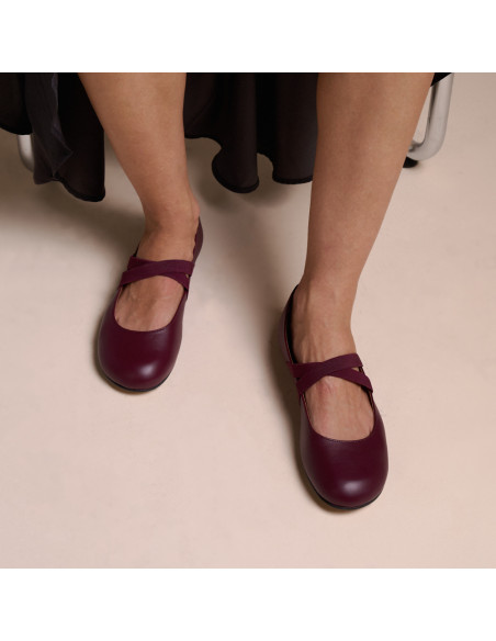 Ballerine Barefoot Pauline à brides élastiques