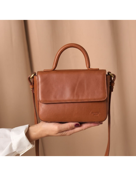 Small Armored Leather Bag | MONPIEL