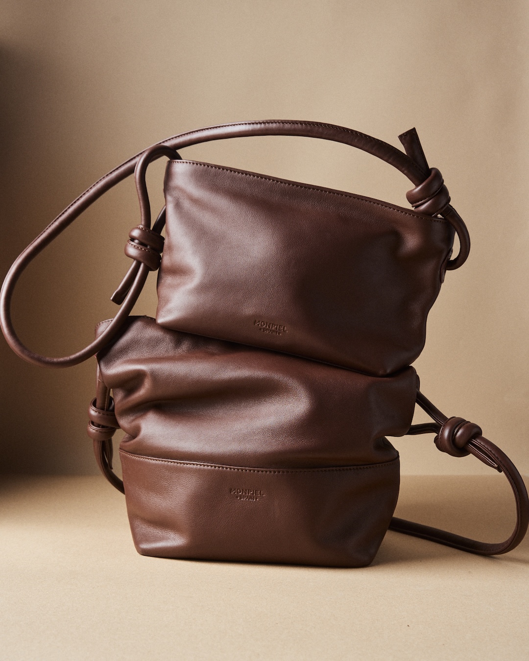 bolso piel mujer