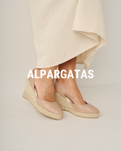 Alpargatas de piel