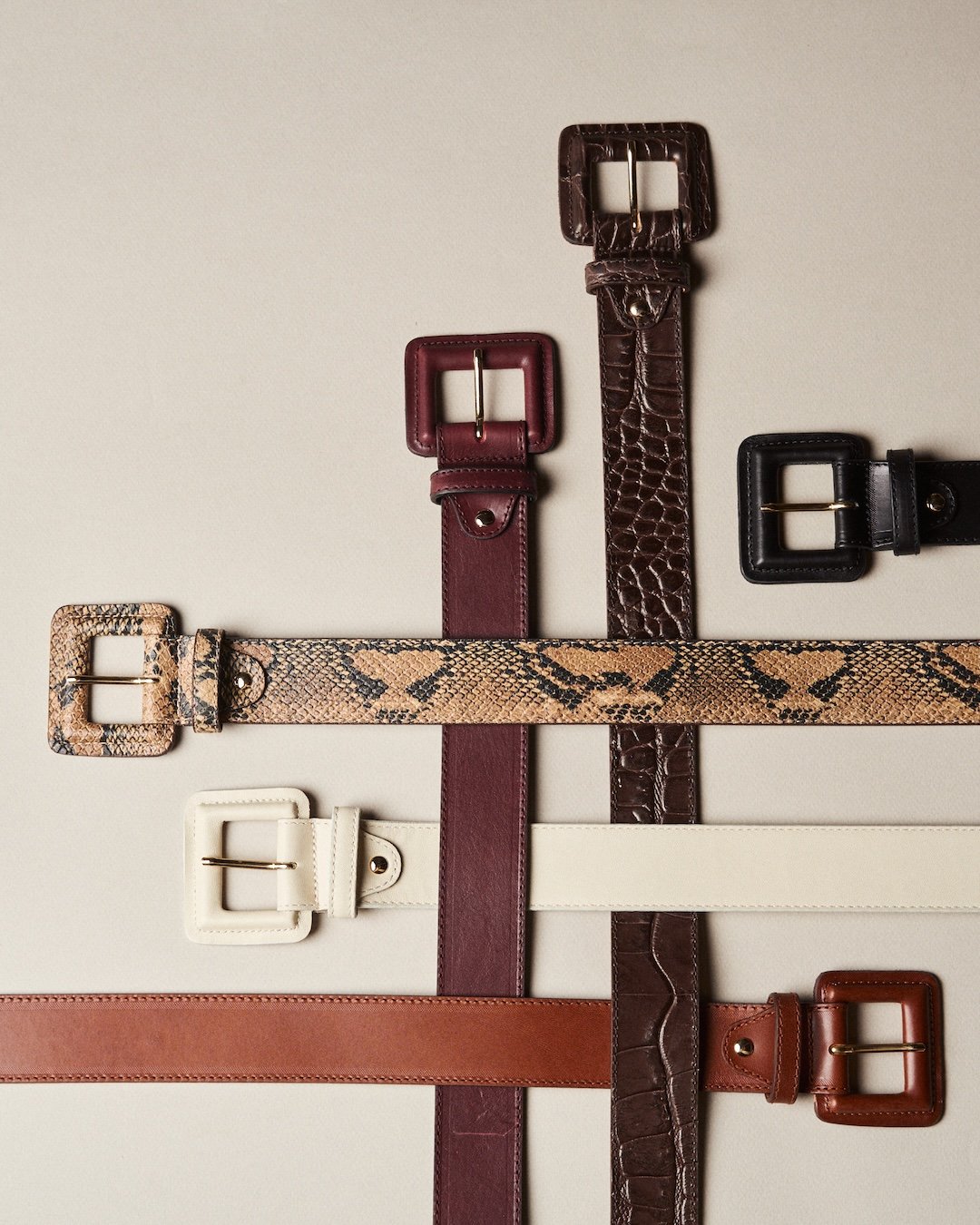 Leather belts