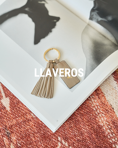 Llaveros de piel