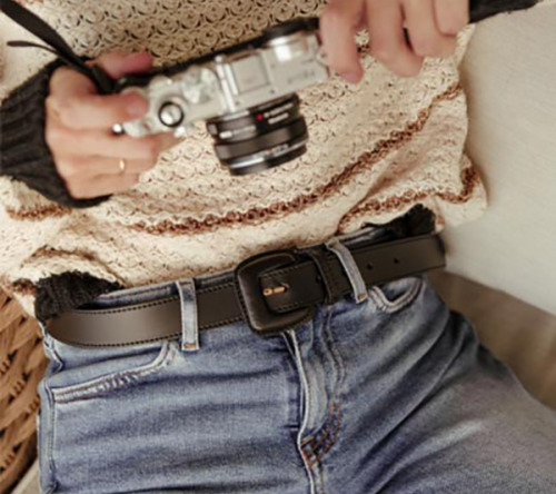 Women's leather belt, the new accessory that can not miss in your closet